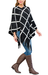 The Gretchen Black Gridline Wrap