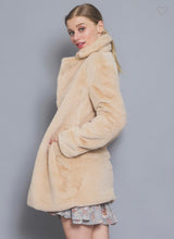 Anastasia Beige Fur Coat