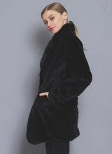 Anastasia Black Fur Coat