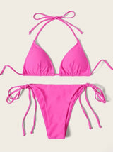 St Tropez Hot Pink Bikini Set