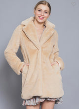 Anastasia Beige Fur Coat