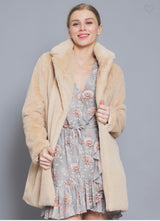 Anastasia Beige Fur Coat