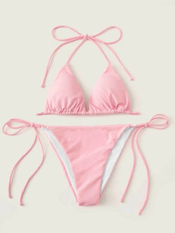 Saint-Tropez Sugared Pink Bikini Set