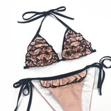 Capri Sands Ruffle Bikini Set