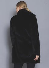 Anastasia Black Fur Coat