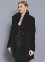 Anastasia Black Fur Coat