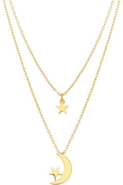 Stars Hollow Necklace - Gold