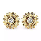 Emily Sunflower Earrings