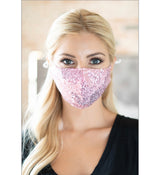 Pop Princess Sparkling Pink Face Mask