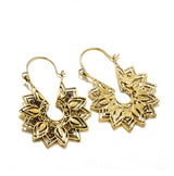 Lotus Flower Earrings