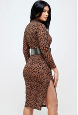 Madison Leopard Dress